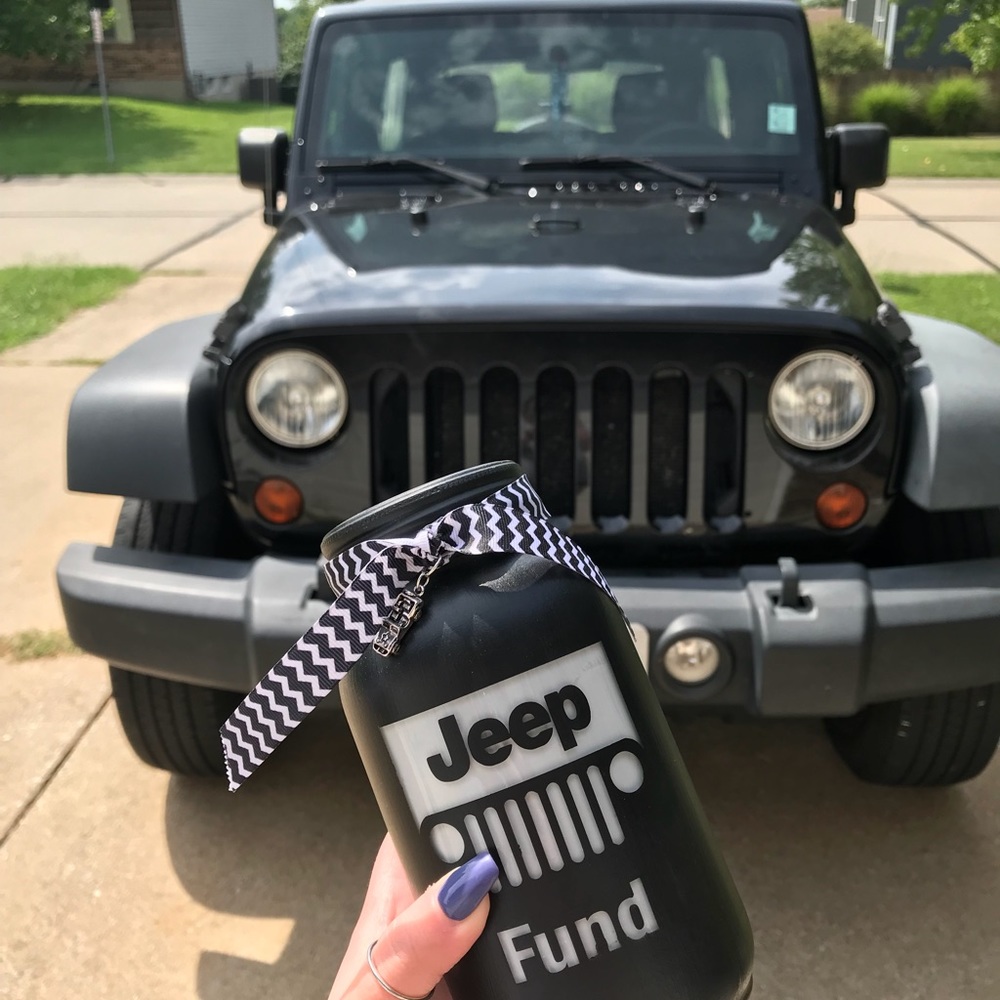 Jeep Fund piggy bank